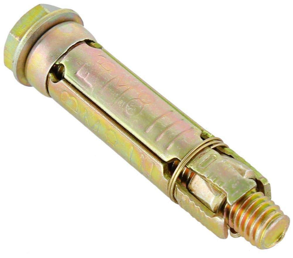 8×70 Fix Bolt Complete – Heavy Duty Expansion Anchor Bolt for Concrete and Masonry, Ideal for Securing Brackets, Machines, Rails and Structural Steel Installations
